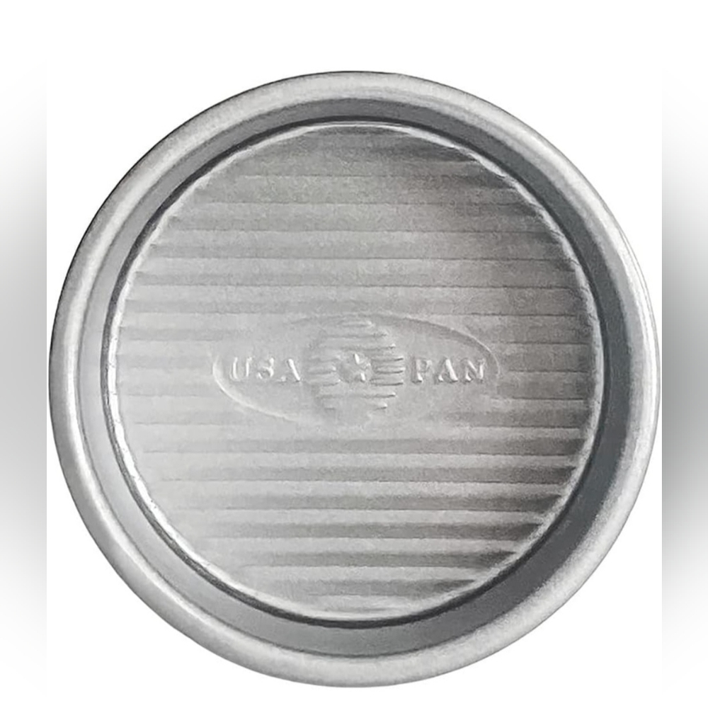 USA Pan Bakeware Nonstick Round Cake Pan, 4-Inch, Aluminized Steel